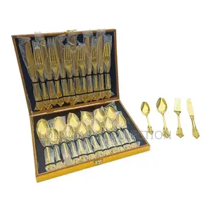 Gold Cutlery Set
