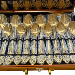 Gold Cutlery Set