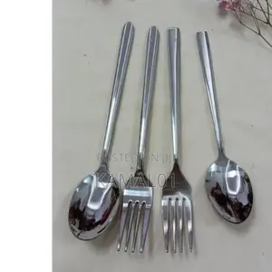 USA Silver Spoon and Fork Dozen