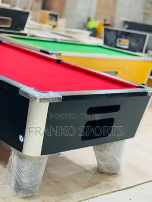Commercial 8ft Marble and Coins Snooker