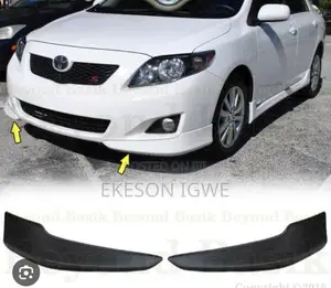 Front Bumper Padded Toyota Corolla 2008 -09