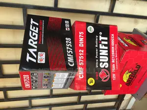 Original Korea 75ahs Target Battery for SUV’S.