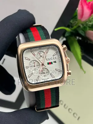 Gucci Chronograph Wristwatch Fabric - Strap