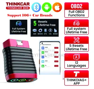 THINKCAR BD6 OBD2 Ii Cars Scanner Full System Diagnostic