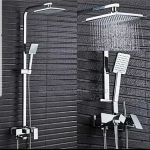 Stainless Silver Shower Mixers