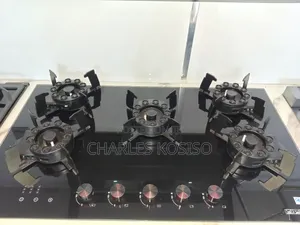 5 Burner Gas Flip Up
