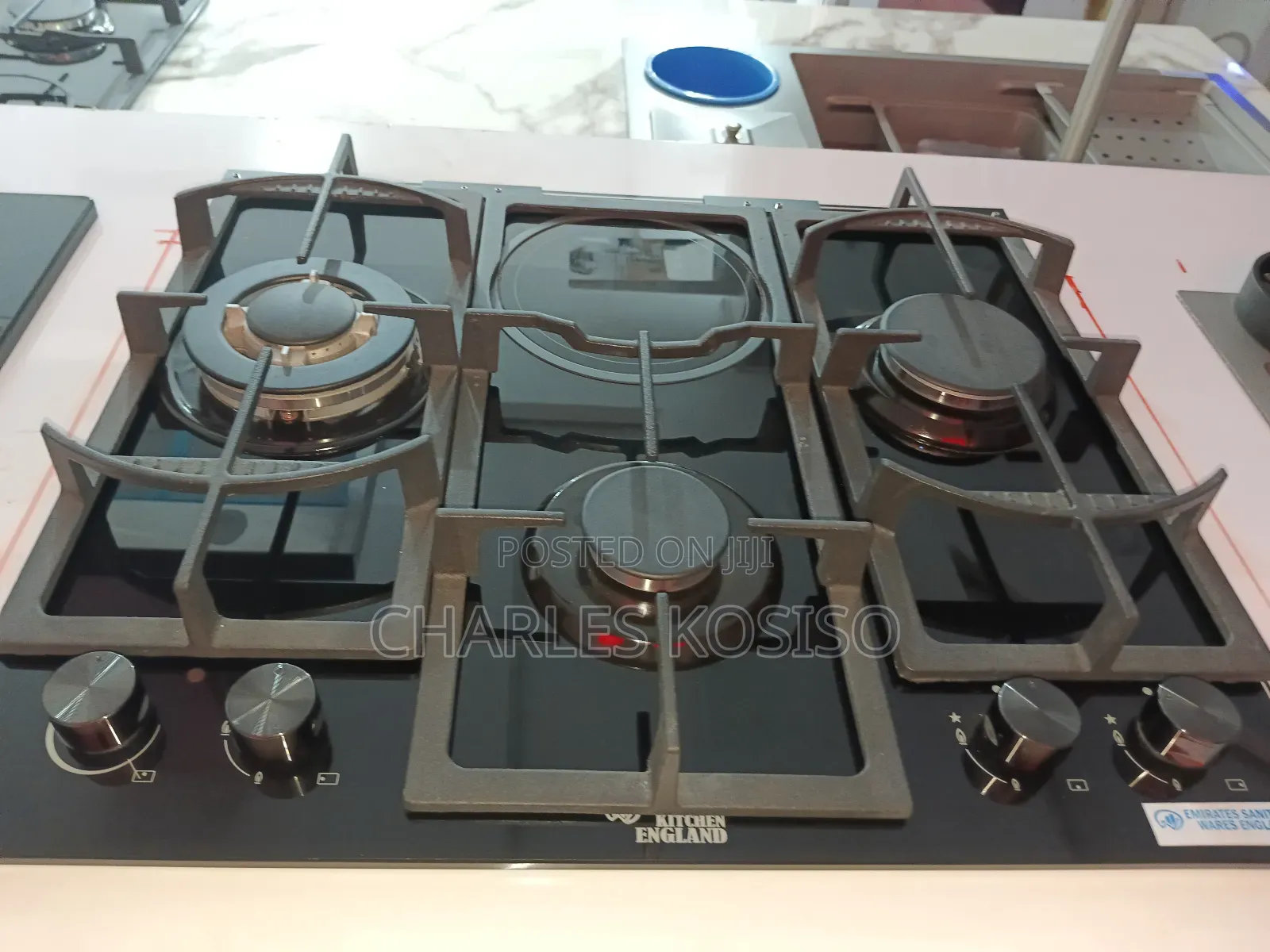 3 Burner Gas With 1 Electric