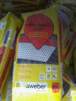 Webercolfix Plus Pre-Mixed Improved Tile Adhesive Morter