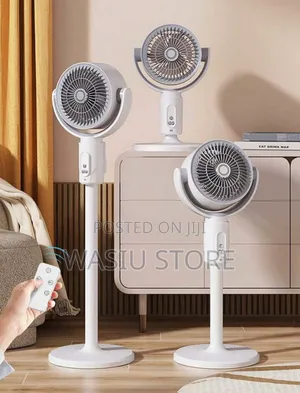 F1 Rechargeable Standing Circulation Fan With Remote Control