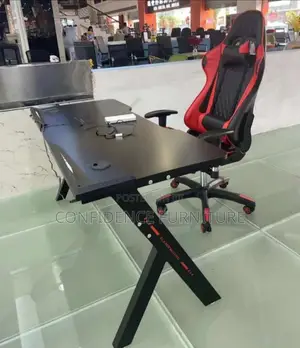 Metal Leg Game Table With Light