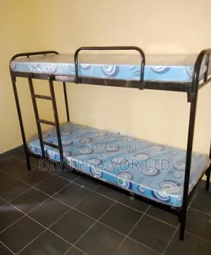 Student's Metal Bunk Bed 6 by 2.5 Feet.