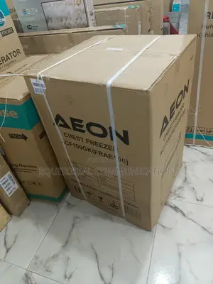 New in Aeon 100litres Chest Freezer Silver 