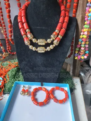 Beaded Necklace 2 Layers
