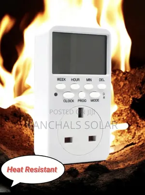 Digital Timer Switch Relay Control Plug 13a
