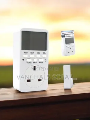Digital Timer Switch Relay Control Plug 13a