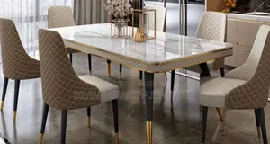 Classic Dinning Table With 6 Chairs