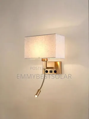 Fibre Cotton Bedside Light