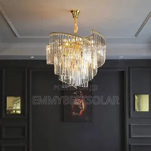 Axe 600mm Crystal Chandelier Light