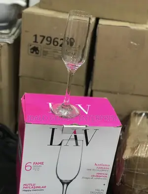 Wine/Champagne Glass - (Set of 6)