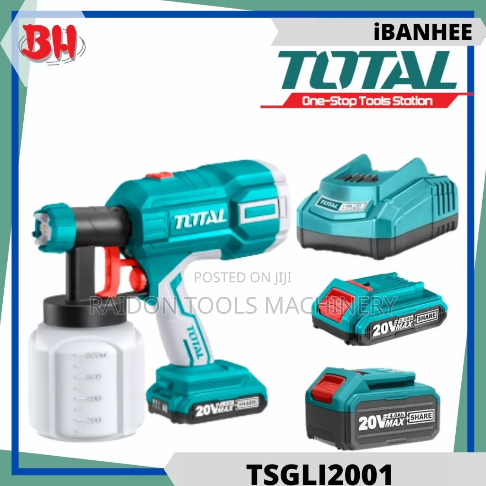 Cordless Spray Machine 20v Total