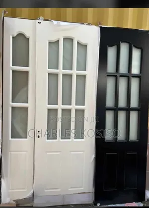Wooden Door With Glass