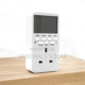 Digital Timer Switch Relay Control Plug 13a