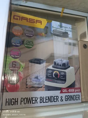 Qasa 8008 Pro3 High Power Blender Brand New