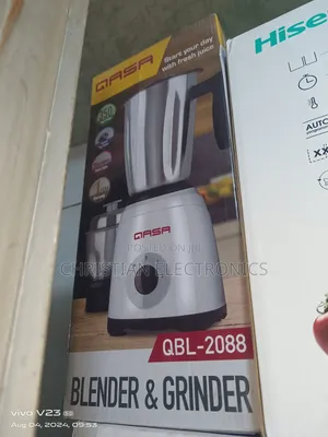 QASA 2088 High Quality Blender Double Stainless Jar