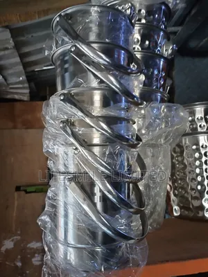 Stainless Steel Ice Bucket With Handle
