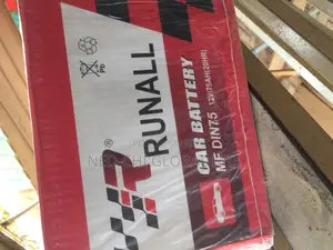 Motor Battery Runall Dry Cell 12v 75ahs Cars.
