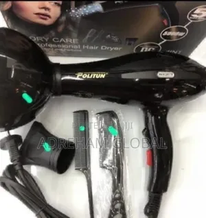 5000watt Hair Dryer With Hair Accessories as Seen