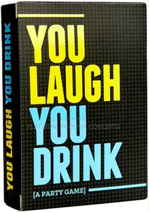 You Laugh, You Drink Games Card