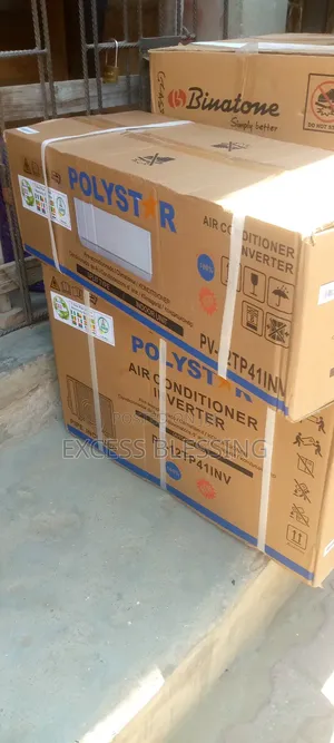 Brand New Polystar Inverter White 1.5hp AC+Kits-pv12tp41inv