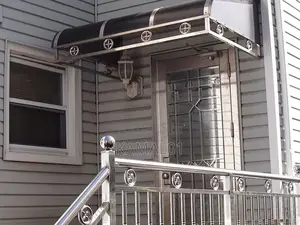 Polished Stainless Steel Security Door 