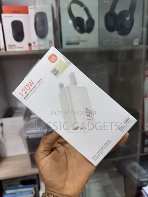 Xiaomi 120w GAN Power Adapter With Dual Ports