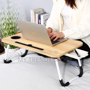 Portable Over The Bed Laptop Mini Bedside Foldable Table