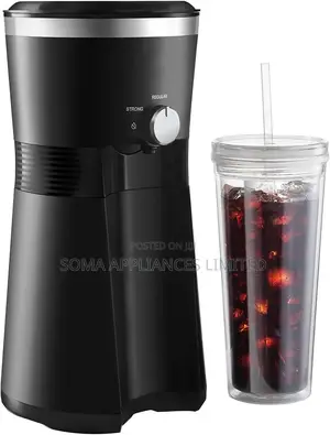 Ambiano Iced Coffee Maker With 25 Fl Oz. Reusable Tumbler