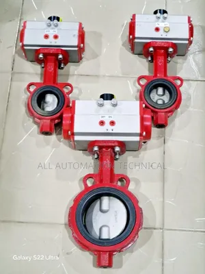 Butterfly Valve DN50 With Pneumatic Actuator