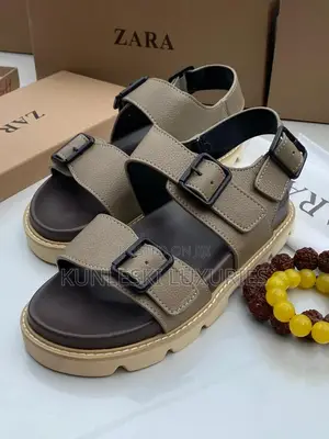 Original Zara Leather Sandals for Men