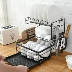 3 Tiers Plate Rack