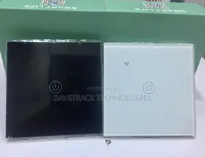 Tuya Wifi Smart Switch 1 Gang- Black/White