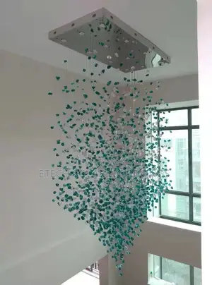 Post Modern Creative Led Stone Dropping Chandelier Light