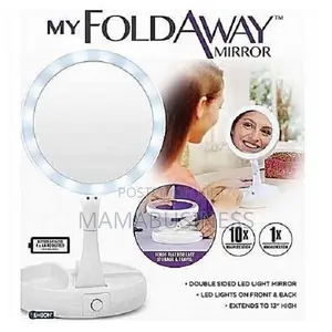 My Foldaway - Double Sided Led Mirror