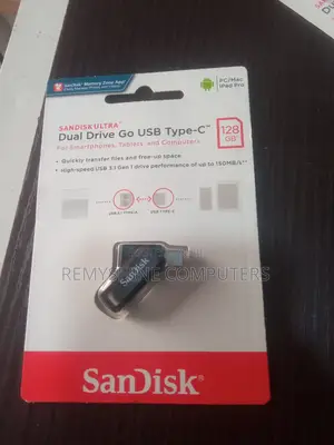 Sandisk Flash Drive Dual Drive Go USB Type C 128gb