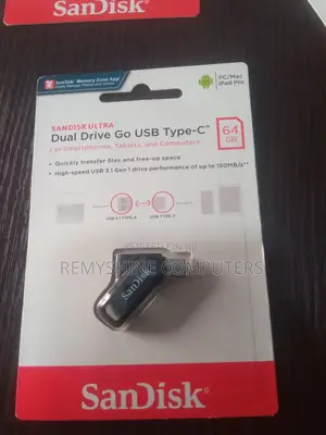 Sandisk Ultra Dual Drive Go USB Type C 64gb for Smartphones,