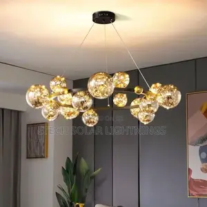 New Modern Round Dropping Led Nordic Chandelier Light