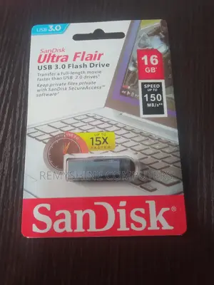 Sandisk Ultra Flair USB 3.0 Flash Drive 16gb