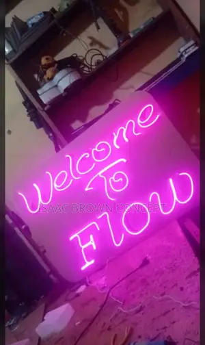 Neon Light Indoor Signage
