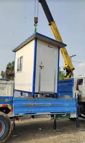 Portacabin Kiosk "You Are in Good Hands"
