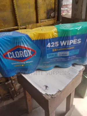Lysol and Clorox Wipes Pack of 5